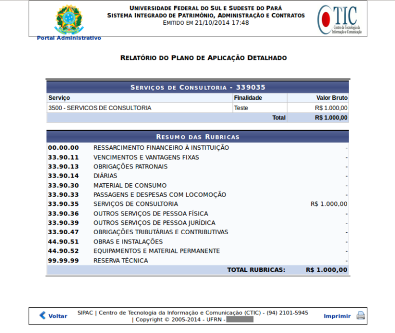 Alterar Plano de Aplicação Detalhado Wiki Unifesspa